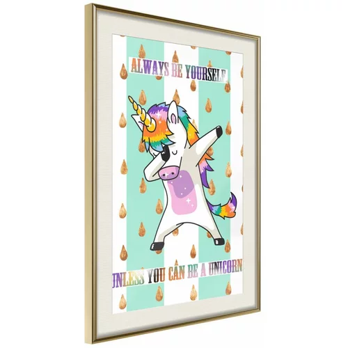  Poster - Dabbing Unicorn 20x30