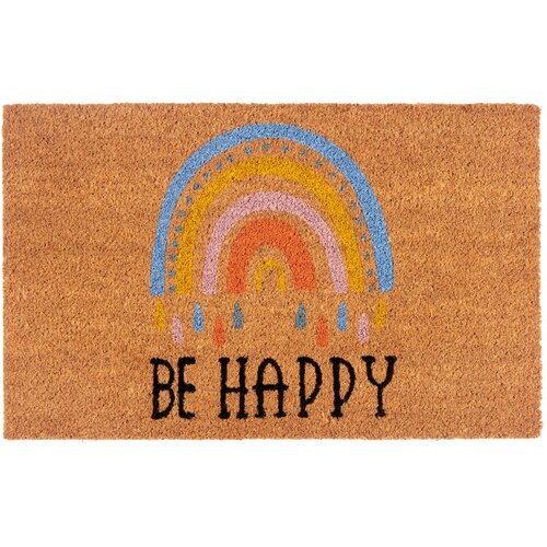 Hanse Home Otirač od kokosovih vlakana 40x70 cm Be Happy – Cijene