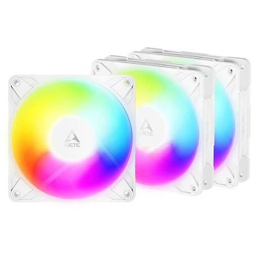Arctic Freezer P12 Pro Reverse A-RGB (White) - 3 Pack - 120 mm A-RGB PWM Fan with Cable Splitter Cijene