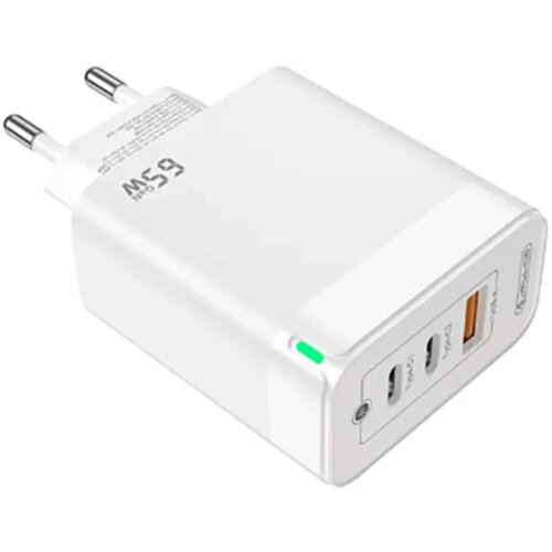Jellico hišni polnilec adapter C79 220V Gun Quick Charge PD 65W vhod 1x USB A in 2x Type C bel Cene