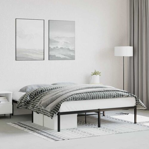  Metalni okvir za krevet crni 160x200 cm Cene