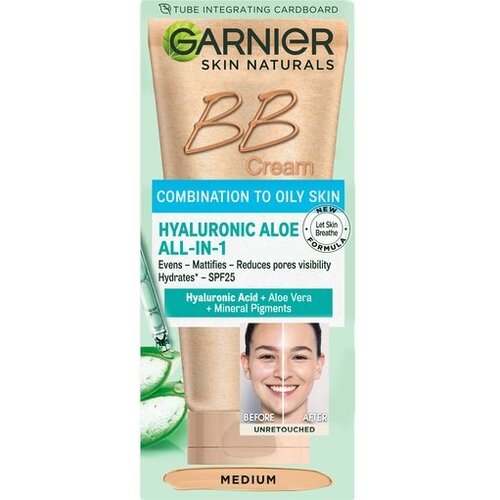 Garnier bb krema skin naturals oil free medium 50ml Cene