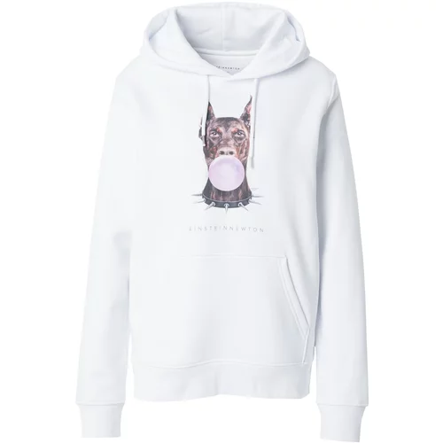 EINSTEIN & NEWTON Sweater majica 'Bubble Dog' smeđa / roza / crna / bijela