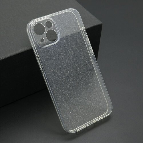 Maska sparkling za iphone 13/ providna Slike