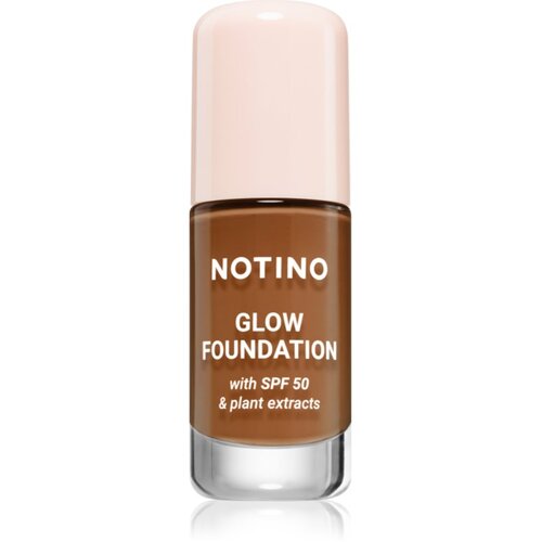 Notino Foundation Glow foundation with SPF 50 & plant extracts posvetlitvena podlaga SPF 50 01 Deep Warm 30 ml Cene