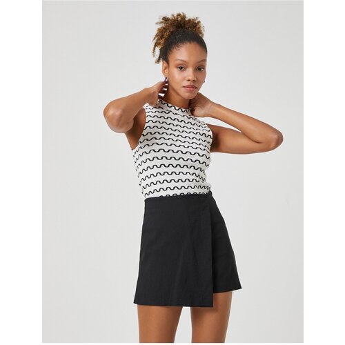 Koton Ribbed Stand-Up Athlete, Sleeveless Slike