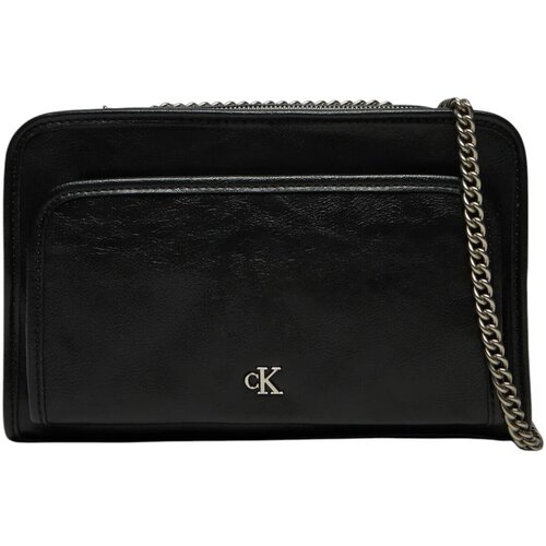 Calvin Klein Jeans Torbe K60K613046 - UTILITY DBL ZIP CAMERA Črna Cene