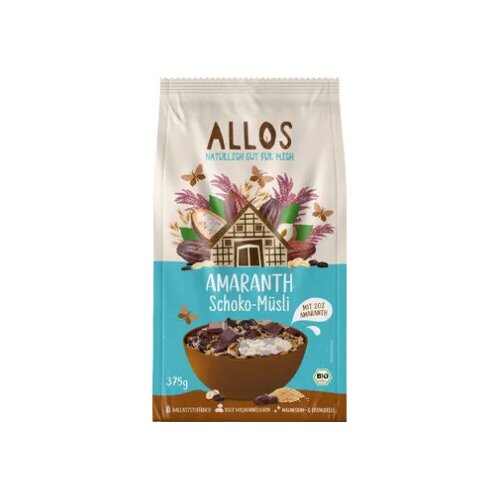 BIO čokoladni muesli s amarantom - 375 g Cene