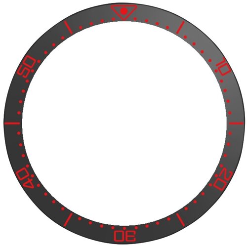 INF Nadomestni obroč z luskastim vzorcem za Garmin Fenix 8/Tactix 8 51mm Black/Red, (5000310516) Cene