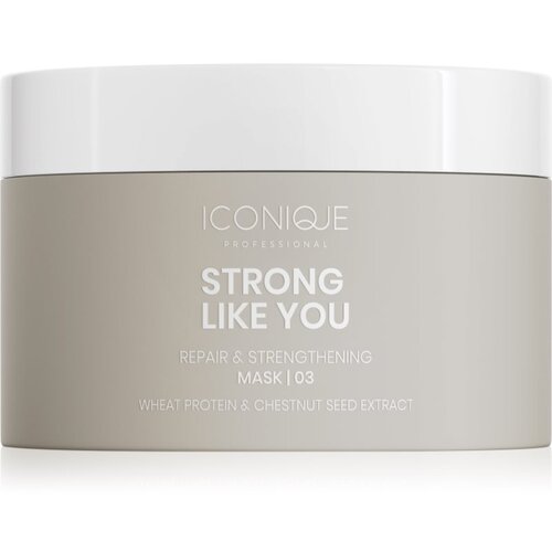 ICONIQUE Professional STRONG LIKE YOU Repair & Strengthening regeneracijska maska za poškodovane lase 200 ml Cene