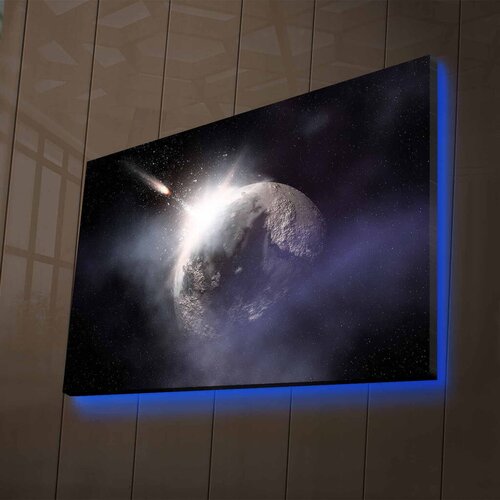 Wallity Slika sa LED osvetljenjem NASA-006, 45x70 cm Cene