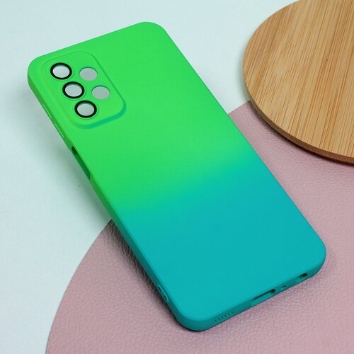  Maska za telefon Rainbow Spring za Samsung A235F Galaxy A23 4G/5G zeleno-svetloplava Slike