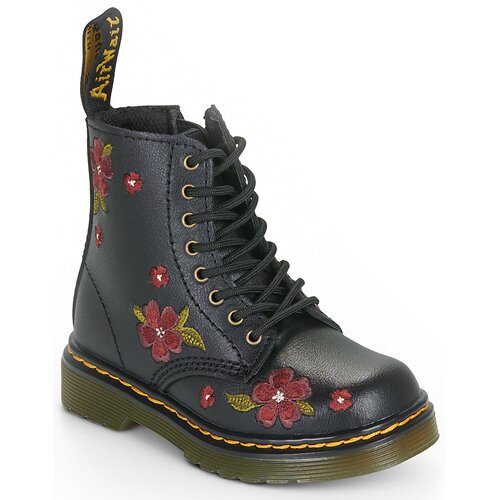 Dr. Martens Pol&amp;scaron;kornji 1460 T LACE BOOT BLACK T LAMPER Črna Slike