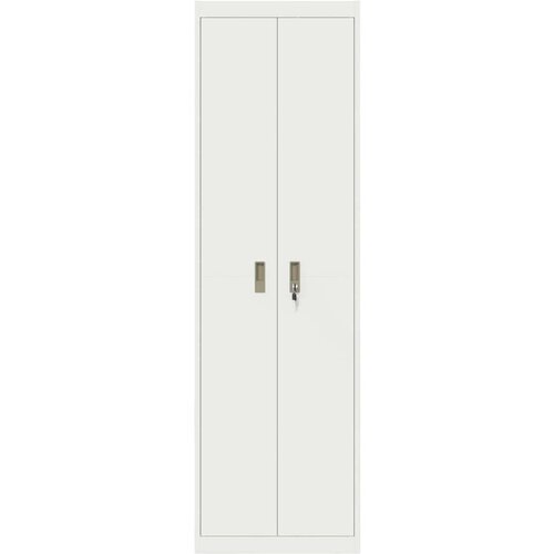  Omarica za shranjevanje 2 pcs Bela 60 x 40 x 200 cm Jeklo, (5000152649) Slike