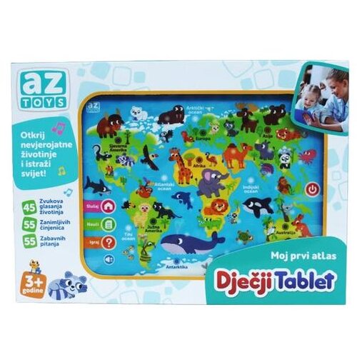  TABLET DJEČIJI MOJ PRVI ATLAS 26461 Cijene