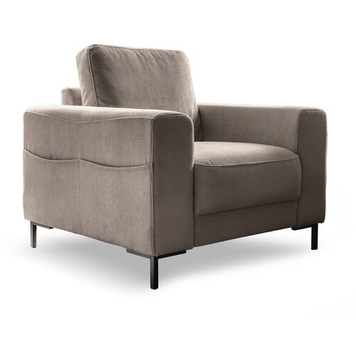 Miuform Smeđa fotelja od samta Lofty Lilly &amp;ndash; Slike