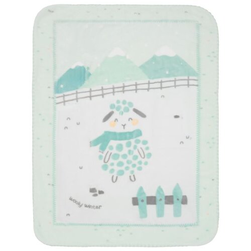 Kikka Boo Super soft sherpa baby ćebence 80x110 Sleepy Sheep ( KKB22149 ) Cene