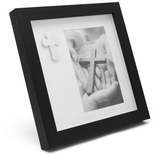 Zilverstad fotorahmen mit kreuz 10x15 metall portrait 7550001 Cijene
