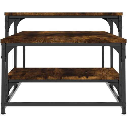  Stolić za kavu boja hrasta 102x60x45 cm konstruirano drvo Slike