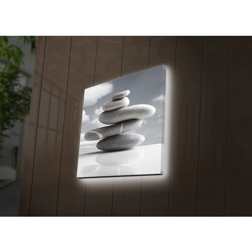 Opviq slika na platnu sa LED osvetljenjem 40x40cm Slike