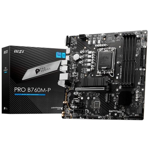 MSI PRO B760M-P Motherboard, Micro-ATX -... Cijene