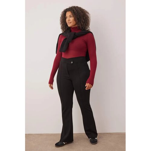 Trendyol Ženske pantalone Tbbss24Ar00002, Crne Cene