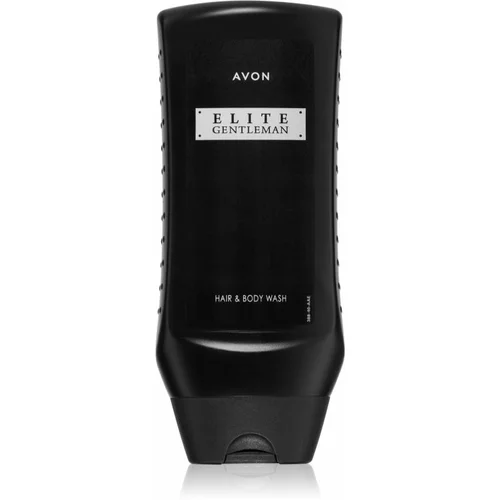 Avon Elite Gentleman gel za tuširanje za tijelo i kosu za muškarce 250 ml