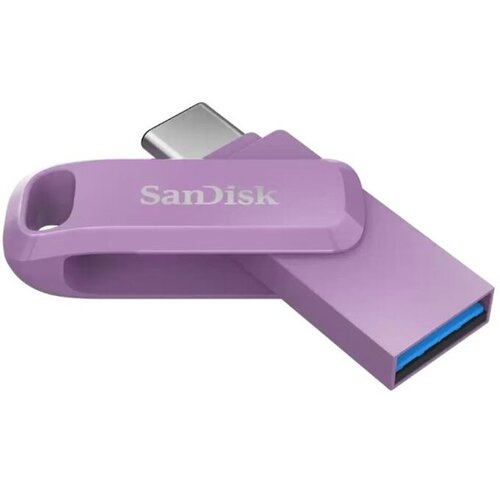 San Disk USB-C, USB-A ključ 128GB Ultra Dual GO, vijolčna SDDDC3-128G-G46L Cene