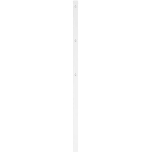  Metalno uzglavlje bijelo 107 cm Slike
