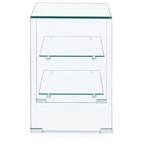 BIZZOTTO Steklena stranska mizica 40x50 cm Iride &amp;ndash; Slike