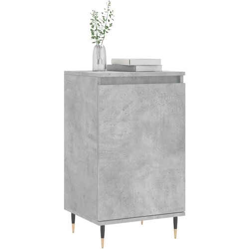  Komoda siva boja betona 40 x 35 x 70 cm od konstruiranog drva Slike