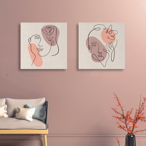 Wallity slika ASR_CNVS25-6, 50x50cm, 2 dela Cene