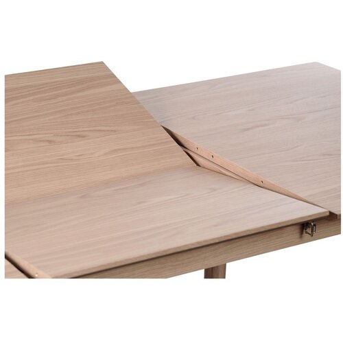 Unique Furniture Raztegljiva jedilna miza z dodatno plo&amp;scaron;čo v hrastovem dekorju 95x190 cm Bari &amp;ndash; Slike