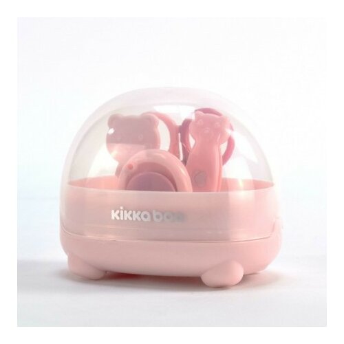Kikka Boo manikir set za bebe 4 dela bear pink ( KKB90061 ) KKB90061 Slike