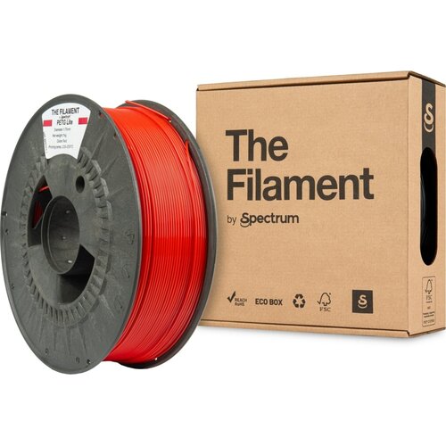 The Filament PETG Lite Red - 1,75 mm / 1000 g Slike