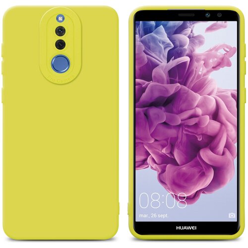 Cadorabo Case, združljiv s Huawei v tekočini rumeni - za&scaron;čitni pokrov, narejen iz fleksibilnega silikona TPU, (20595814) Cene