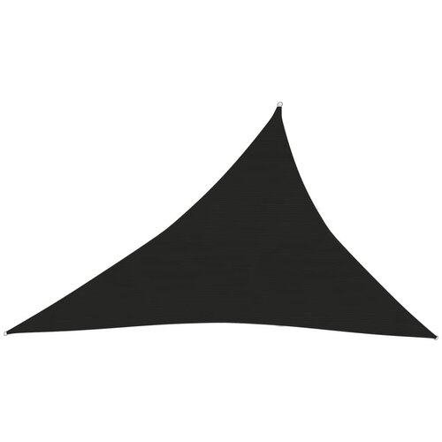vidaXL Senčno jadro 160 g/m² črno 3x4x5 m HDPE Cene