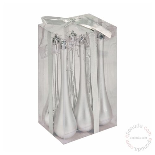 Glosstyle PVC kugla kapljica 145 mm 6-1 bela Slike