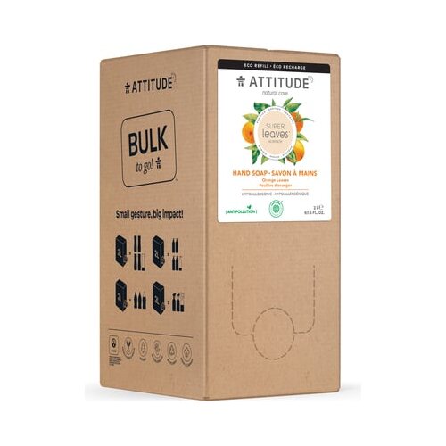 Attitude Super Leaves Hand Soap Orange Leaves - 2 l Slike