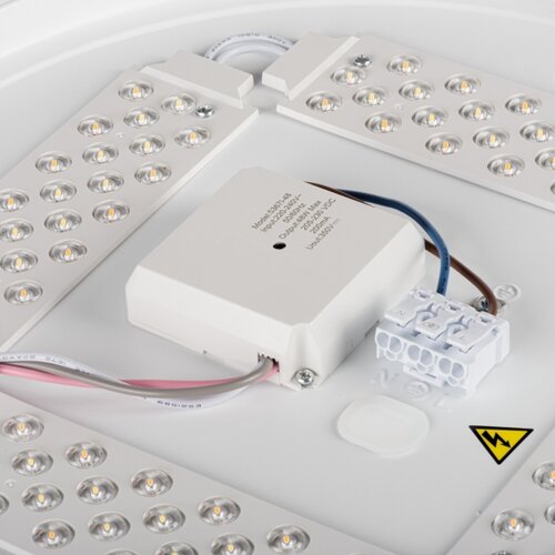 Kanlux 46280-LED prigu&amp;scaron;iva svetiljka LIXAN 47W/230V 3000-6500K prečnik 38,6 cm bela/srebrna, sa daljinskim upravljačem Slike
