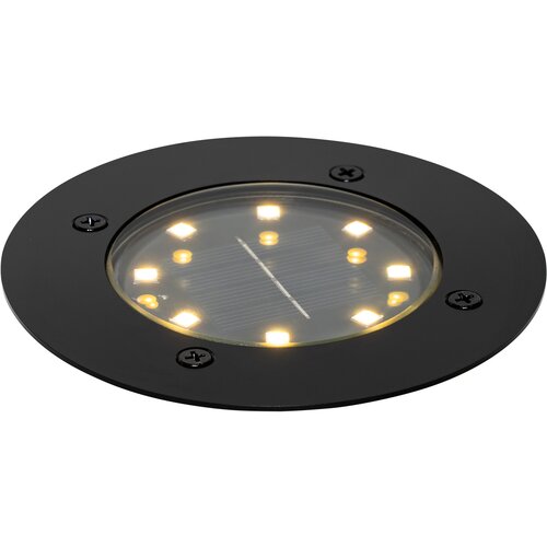 QAZQA moderni talni reflektor črn, vključno z led IP65 solar - terry Cene