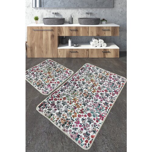 Hanah home set 2 prostirke za kupatilo Šareni Cene