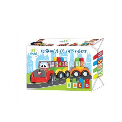 Dohany Toys Igra traktora sa brojevima i slovima Slike
