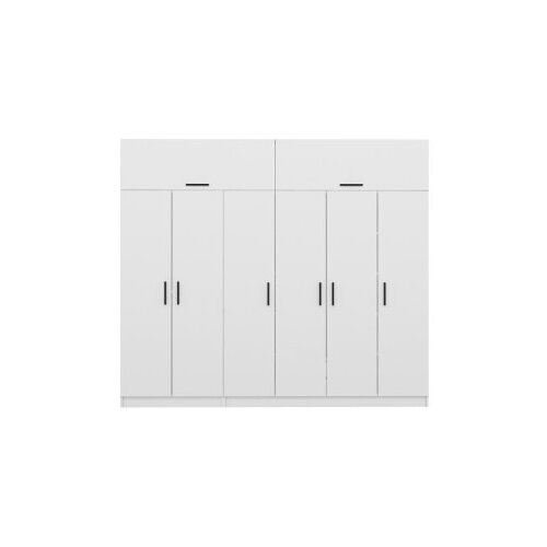Hanah home Ormar Kale 270x255x52cm Bijeli Cene