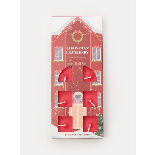 Sinsay Komplet od 10 svijeće Christmas Cranberry Slike