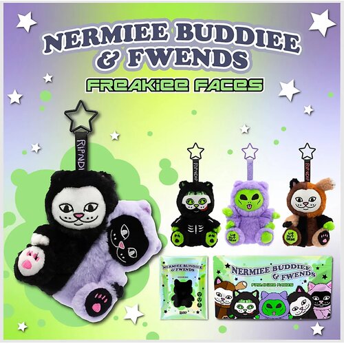 Ripndip Nermiee Buddies & Friends Mutants Bag Charm assorted Cene