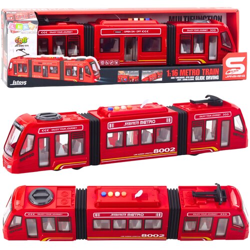 City Metro Opening Doors Lights Sounds Red 1:16 Cijene