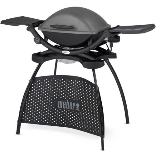Weber Električni žar WEBER Q 2400 Stand (2,2 kW, velikost rešetke 54 x 39 cm, 130 x 130 x 68 cm, črn) Cene