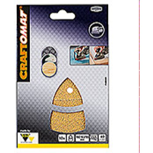 CRAFTOMAT listovi za brusilicu BFWP (D x Š: 102 x 62 mm, Granulacija: 40, 10 Kom.) Cijene