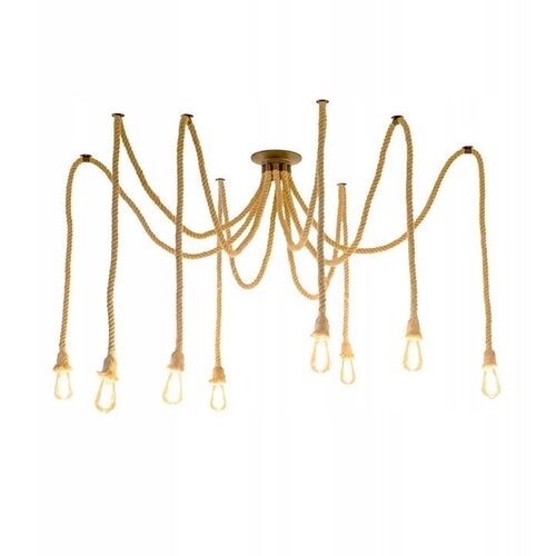 Toolight stropna svjetiljka viseći luster spider 8 E27 led APP681-8CP Slike